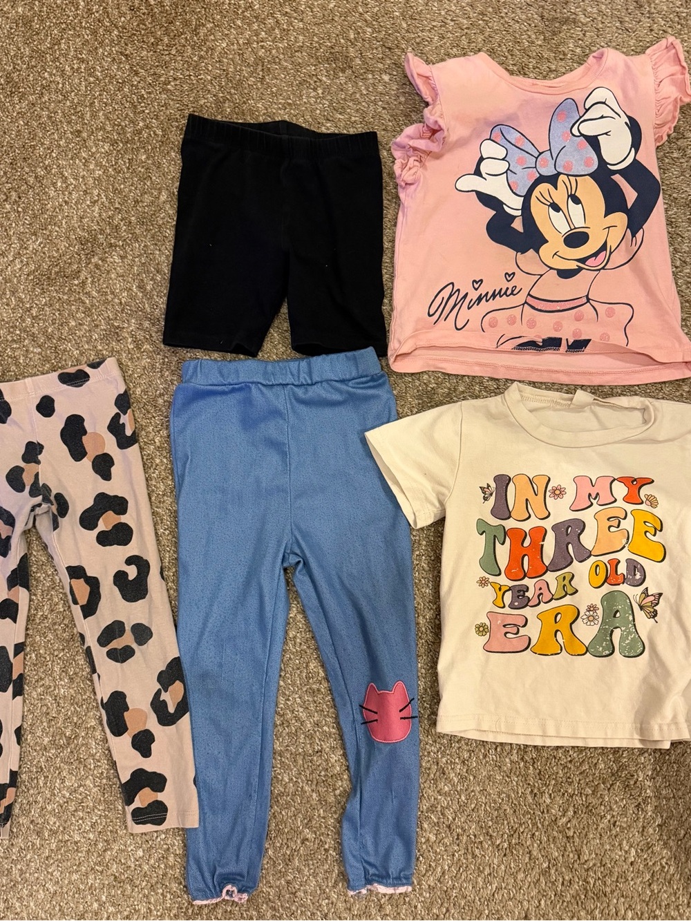 ✨ Girls 3T Clothing Bundle – Disney & The Children’s Place ✨